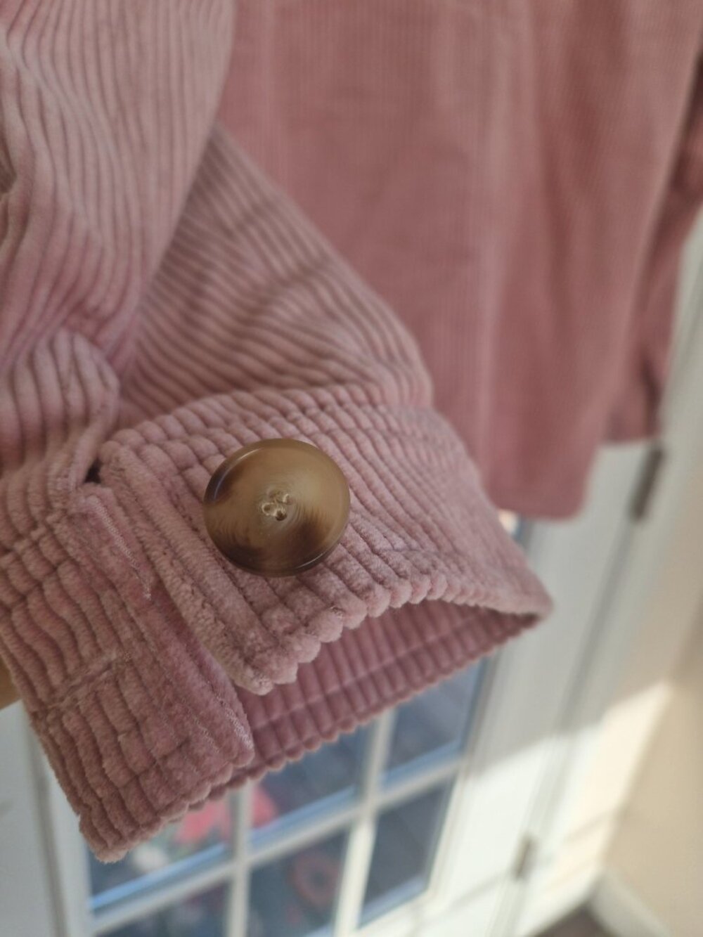 [Sezane] Will Jacket - Pink Creation, Corduroy, Size L - Picture 10 of 14